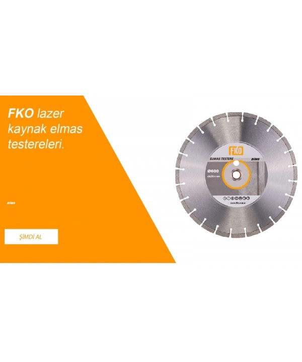 Ø600 BİMS KESME TESTERE